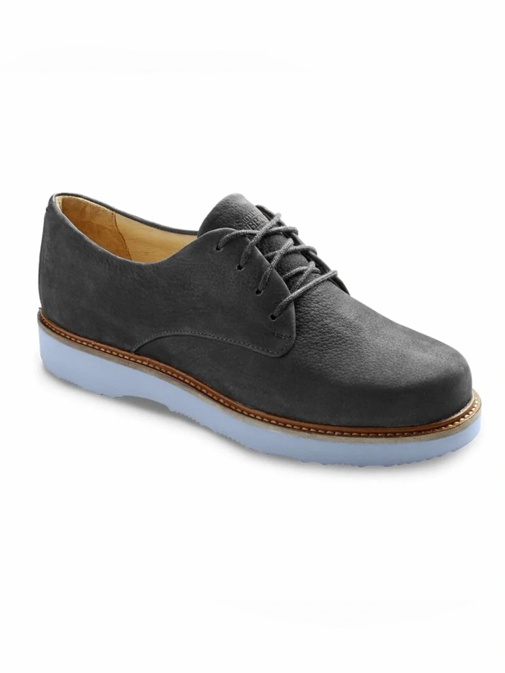 Samuel Hubbard Free Oxford Charcoal Nubuck Shoes Size 9